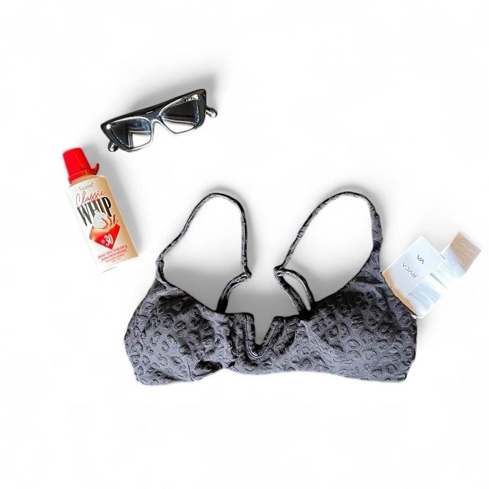 RVCA Black Bikini Top